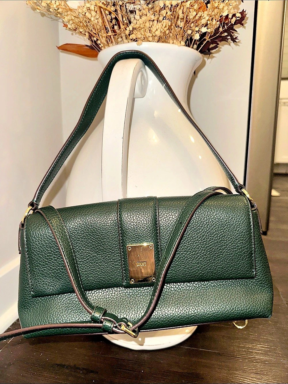 DKNY Green Crossbody Bag